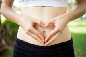 Woman Healthy Gut Image