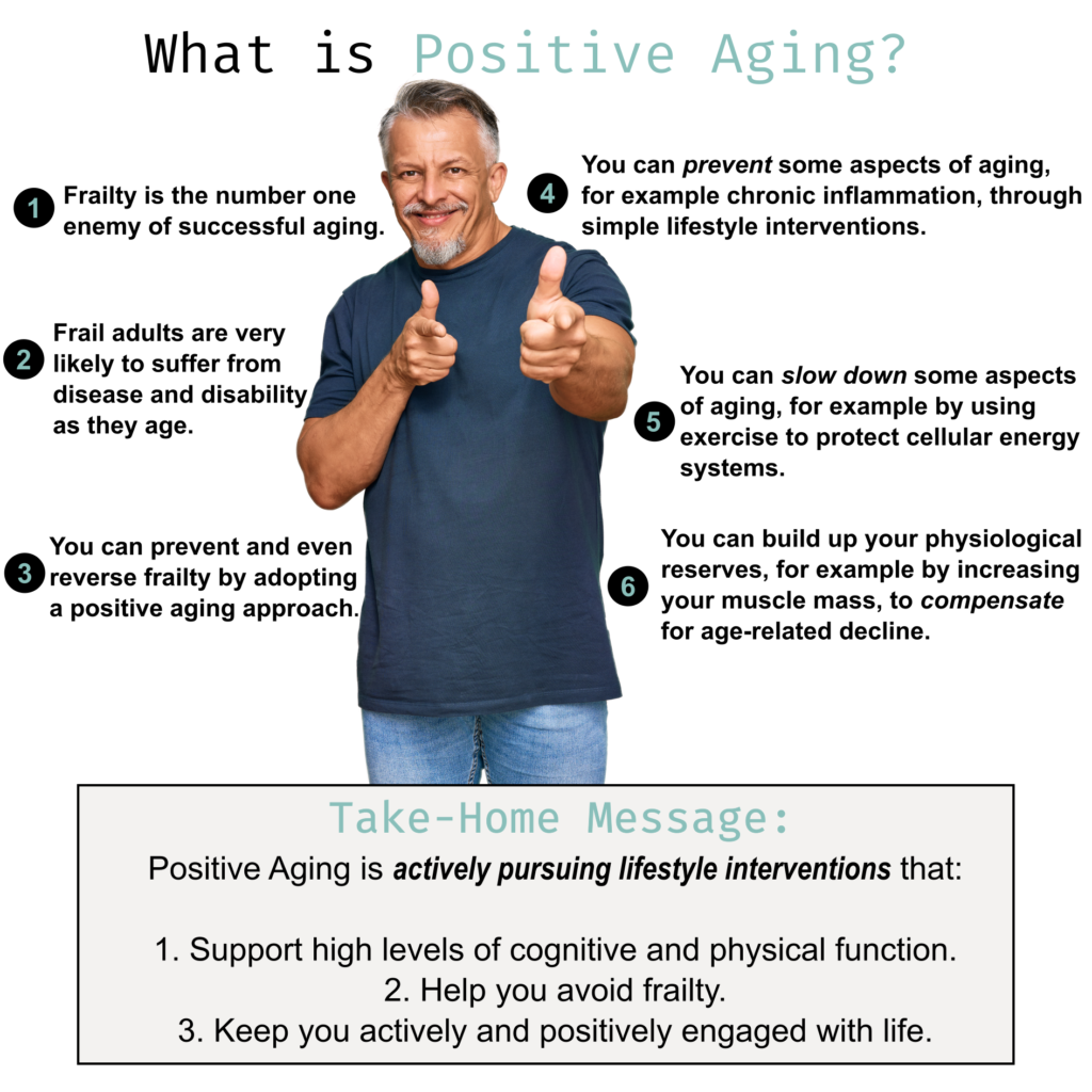 Positive Aging Infographic