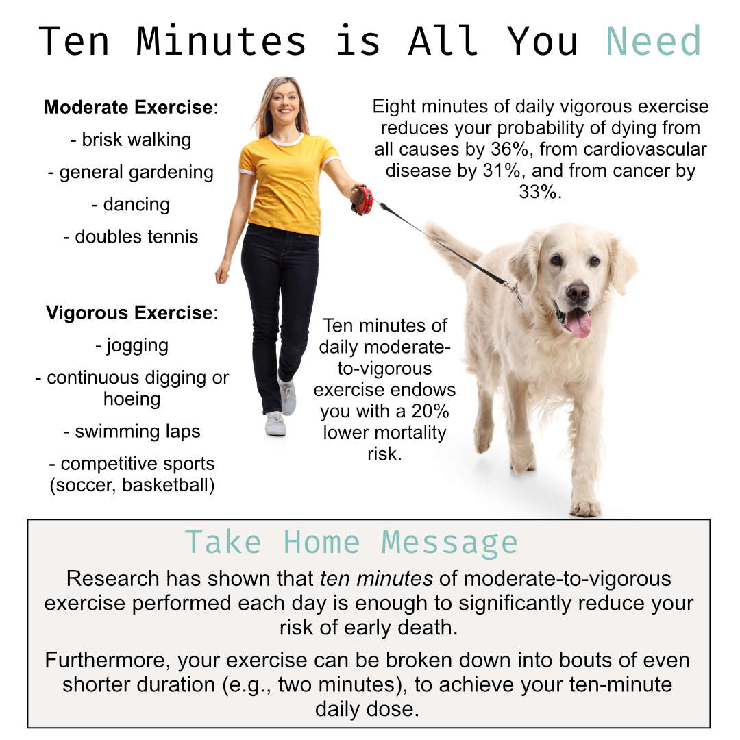 Ten Minutes Infographic